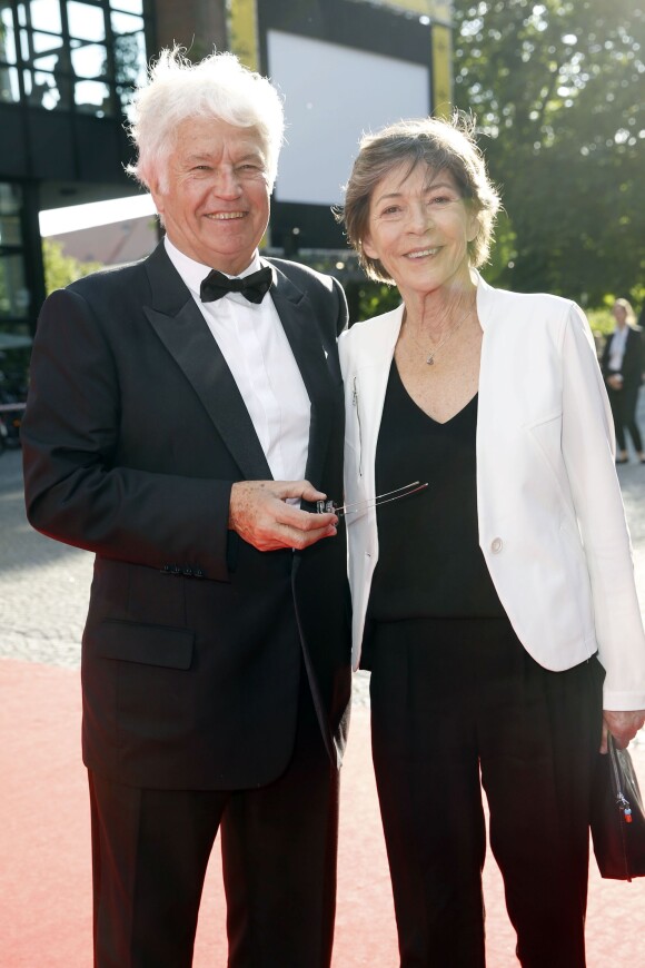 Jean-Jacques Annaud et sa femme Laurence - Le réalisateur Jean-Jacques Annaud a reçu le prix CineMerit lors du festival FilmFest à Munich le 29 juin 2015