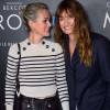 Laeticia Hallyday et Caroline de Maigret - Avant-première du film "Mon Roi" au cinéma Gaumont Capucines à Paris, le 12 octobre 2015.