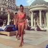 Coralie Porrovecchio : La candidate de Secret Story 9 sexy en bikini lors de son road-trip aux Etats-Unis, ici à Las Vegas