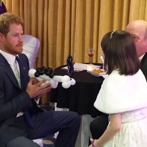 Le prince Harry lors de la cérémonie des prix WellChild, qui récompensent le courage des enfants malades et de leur famille, le 5 octobre 2015 à Londres.