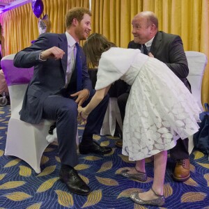 Le prince Harry lors de la cérémonie des prix WellChild, qui récompensent le courage des enfants malades et de leur famille, le 5 octobre 2015 à Londres.