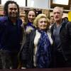 Christian Karembeu, Bernadette Chirac et Didier Dechamps lors d'un match de charité avec le Variétés Club de France au profit de l'association + de Vie au stade Léo Lagrange de Poissy le 12 octobre 2015