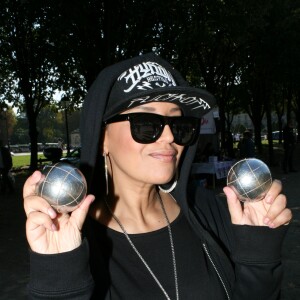 Lââm - Tournoi de pétanque caritatif dont les bénéfices seront reversés à l'association MeghanOra, pour soutenir la recherche médicale contre les tumeurs rénales de l'Enfant et l'Adolescent, sur l'Esplanade des Invalides à Paris. Le 27 septembre 2015