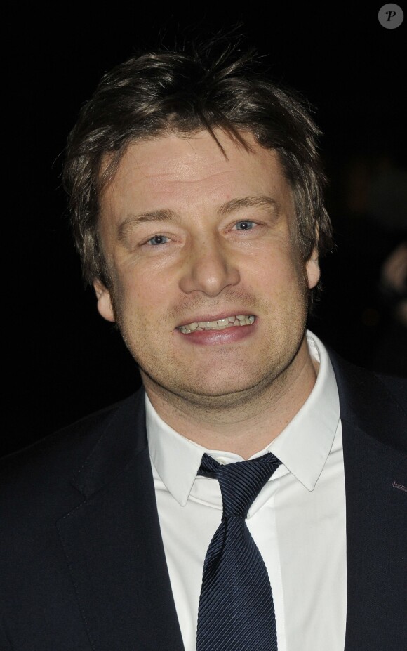 Jamie Oliver - Soiree 'Sun Military Awards' a Londres, le 6 decembre 2012.