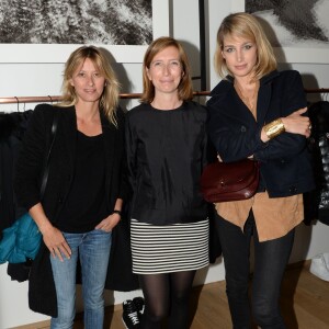 Exclusif - Sarah Lavoine, Sophie Lacoste et Pauline Lefèvre - Soirée d'ouverture de la boutique Fusalp au 8 rue des Blancs Manteaux à Paris le 6 octobre 2015.