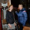 Exclusif - Sophie Lacoste et Karin Viard - Soirée d'ouverture de la boutique Fusalp au 8 rue des Blancs Manteaux à Paris le 6 octobre 2015.