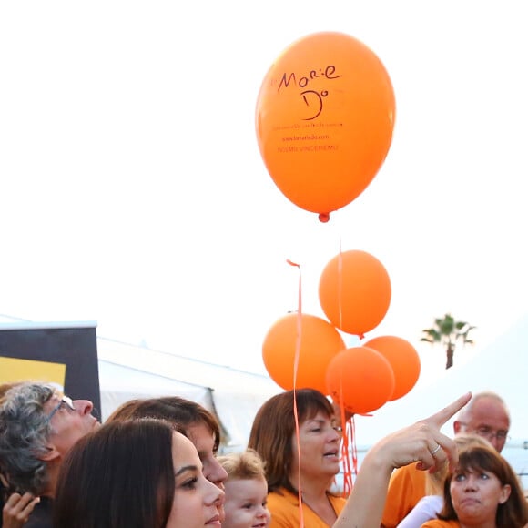 Exclusif - Alizée et sa fille Annily ont participé à la dernière journée de la 9ème édition de l'association 'La Marie Do' à Ajaccio en tant que marraine le 11 octobre 2015.