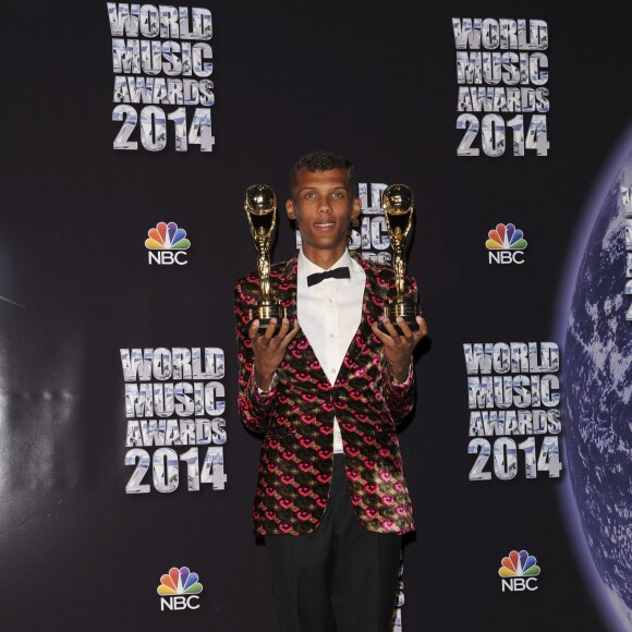 Stromae - Cérémonie des World Music Awards au sporting de Monaco le 27 mai 2014.27/05/2014 - Monaco