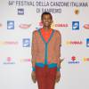 Le chanteur Stromae au festival de la chanson de Sanremo à San Remo le 22 février 2014  Stromae 64th Sanremo Festival, Italy 22-02-201422/02/2014 - San Remo