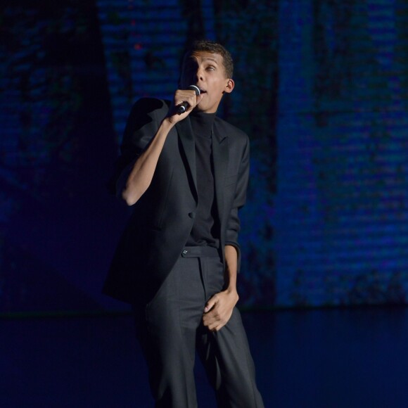 Stromae - Enregistrement de l'émission télé "Che tempo che fa" à Milan en Italie le 19 février 2014.  Guests at Tv Show - Che tempo che fa in Milan - Italy on 19-02-201419/02/2014 - Milan