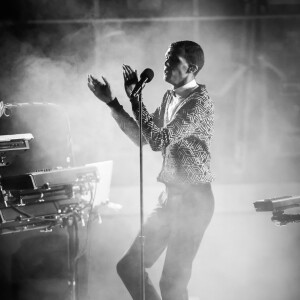 Stromae en concert à The Boulevard Pool au Cosmopolitan Hotel & Casin de Sin City, le 16 avril 2015