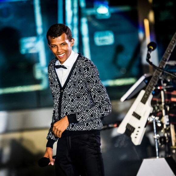 Stromae en concert à The Boulevard Pool au Cosmopolitan Hotel & Casin de Sin City, le 16 avril 2015