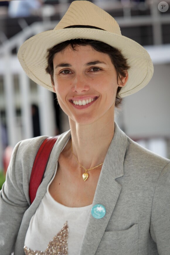 Églantine Éméyé - 2ème Trophée de la Pétanque Gastronomique au Paris Yacht Marina , le 27 Juin 2014 à Paris 27/06/2014 - Paris