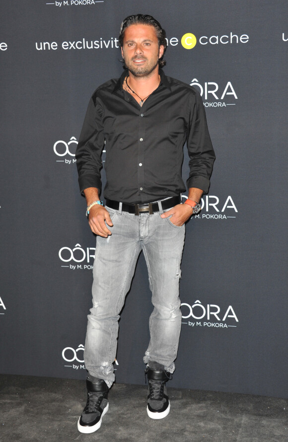 Le footballeur Fabrice Fiorèse - Soirée de lancement "Oora by M Pokora" au Pavillon Gabriel à Paris, le 5 septembre 2013.
