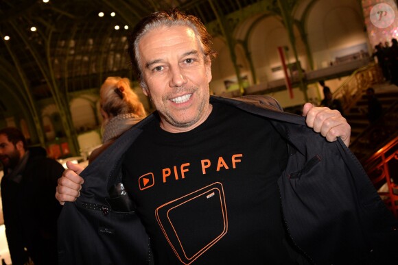 Philippe Vandel - Soirée d'inauguration de la Fiac 2015 organisée par Orange au Grand Palais à Paris, le 21 octobre 2015.