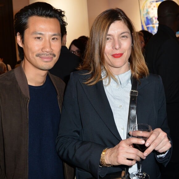 Frédéric Chau et Valérie Donzelli - Soirée d'inauguration de la Fiac 2015 organisée par Orange au Grand Palais à Paris, le 21 octobre 2015.