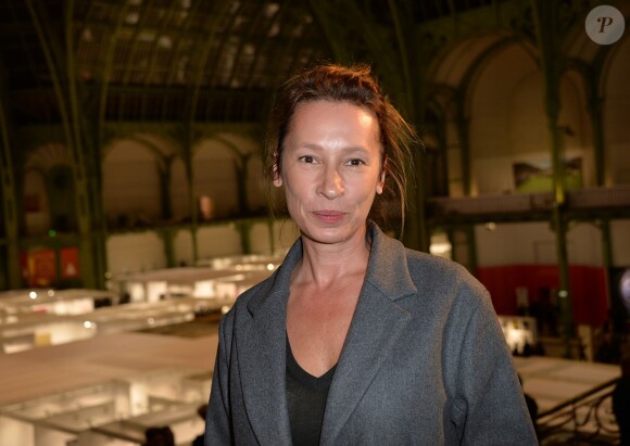 Emmanuelle Bercot - Soirée d'inauguration de la Fiac 2015 organisée par Orange au Grand Palais à Paris, le 21 octobre 2015.