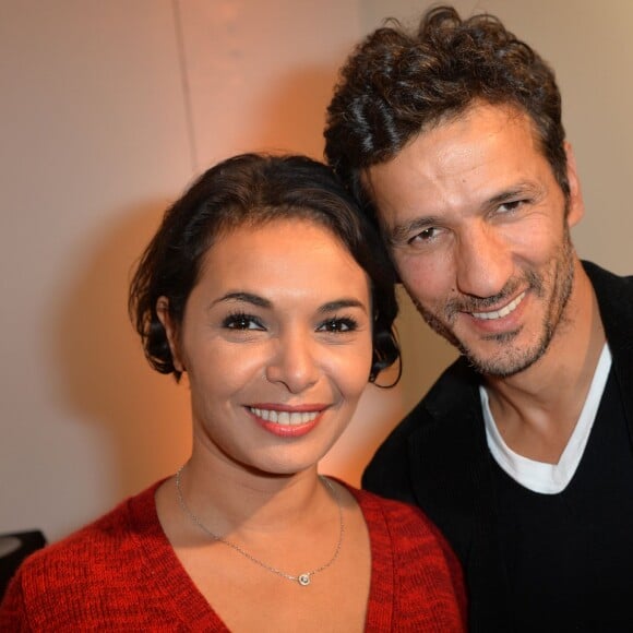 Saïda Jawad et Kamel Belghazi - Soirée d'inauguration de la FIAC 2015 organisée par Orange au Grand Palais à Paris, le 21 octobre 2015. © Veeren / Bestimage21/10/2015 - Paris