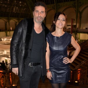 Richard Orlinski et Fabienne Carat - Soirée d'inauguration de la Fiac 2015 organisée par Orange au Grand Palais à Paris, le 21 octobre 2015. ©Veeren/Bestimage