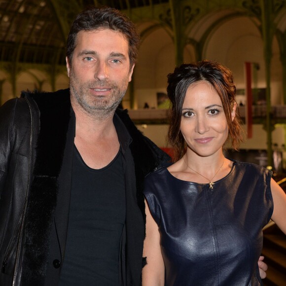 Richard Orlinski et Fabienne Carat - Soirée d'inauguration de la Fiac 2015 organisée par Orange au Grand Palais à Paris, le 21 octobre 2015. ©Veeren/Bestimage