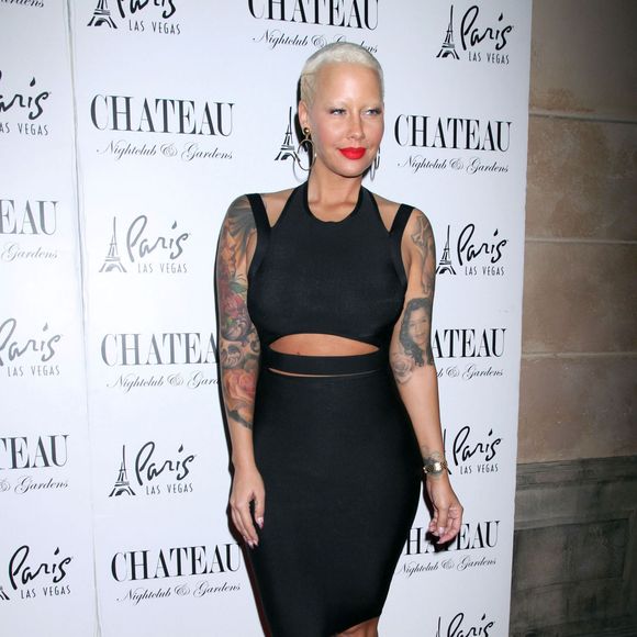 Amber Rose à la soirée «Memorial Day party» au «Chateau Nightclub & Rooftop» à Las vegas, le 22 mai 2015