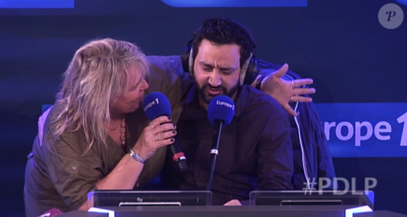 Valérie Damidot et Cyril Hanouna ont révélé avoir failli être en couple par le passé. Emission Les pieds dans le plat sur Europe 1. Le 22 octobre 2015.