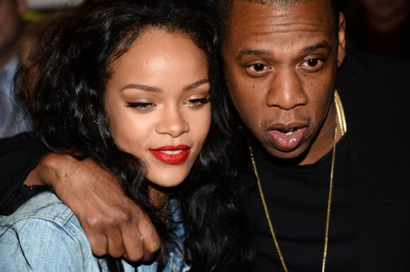 Rihanna et Jay-Z attend en janvier 2015