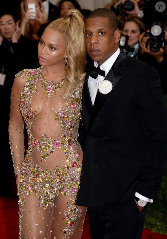 Jay-Z et Beyoncé lors du MET Ball en mai 2015