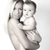 Stéphanie Clerbois (Secret Story 4) et son petit Lyam, en octobre 2015.