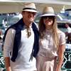 Nico Rosberg et Vivian Sibold dans les rues de Portofino, le 15 mai 2014