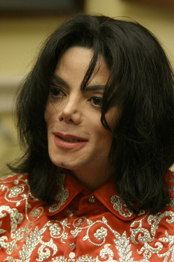 Michael Jackson à Washington, le 31 mars 2004.