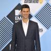 Novak Djokovic lors des MTV Europe Music Awards 2015 au Mediolanum Forum à Milan, le 25 octobre 2015