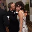 Daniel Craig et sa femme Rachel Weisz - Première mondiale du nouveau James Bond "007 Spectre" au Royal Albert Hall à Londres le 26 octobre 2015.