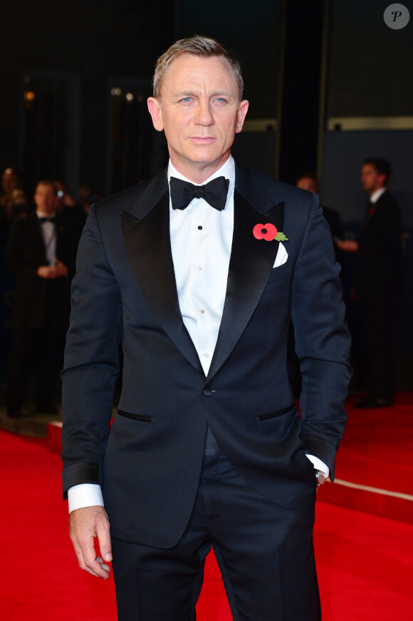 Daniel Craig - Première mondiale du nouveau James Bond "007 Spectre" au Royal Albert Hall à Londres le 26 octobre 2015.