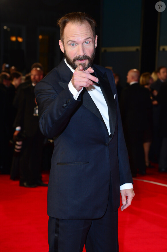 Ralph Fiennes - Première mondiale du nouveau James Bond "007 Spectre" au Royal Albert Hall à Londres le 26 octobre 2015.