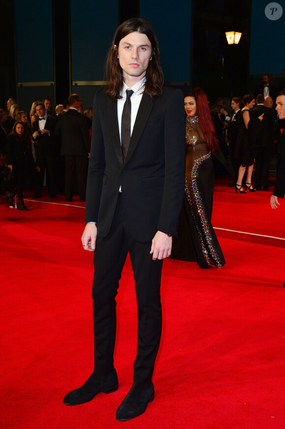 James Bay - Première mondiale du nouveau James Bond "007 Spectre" au Royal Albert Hall à Londres le 26 octobre 2015.