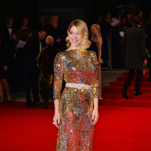 Léa Seydoux - Première mondiale du nouveau James Bond "007 Spectre" au Royal Albert Hall à Londres le 26 octobre 2015.