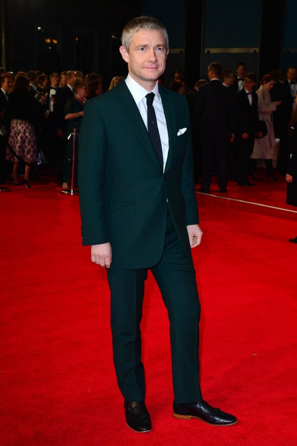 Martin Freeman - Première mondiale du nouveau James Bond "007 Spectre" au Royal Albert Hall à Londres le 26 octobre 2015.