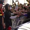 Justin Bieber salue ses fans à Madrid en Espagne le 28 octobre 2015.
