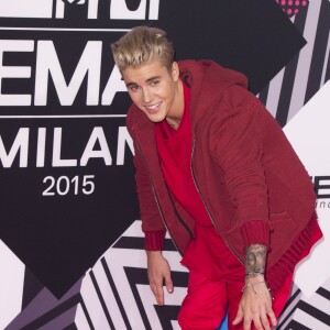 Justin Bieber - MTV Europe Music Awards 2015 au Mediolanum Forum à Milan, le 25 octobre 2015