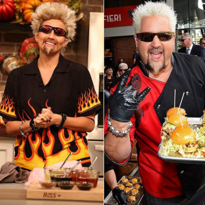 Pour l'émission spéciale Halloween du FABLife Show, Chrissy Teigen s'est transformée en Guy Fieri / photo postée sur Instagram