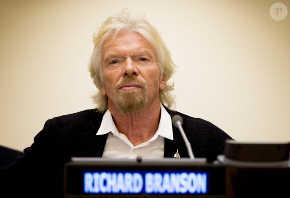 Richard Branson à la 70ème assemblée générale des Nations-Unis à New York le 28 septembre 2015.