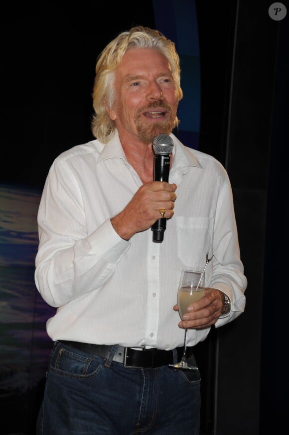 Richard Branson assiste au lancement de "Grey Goose Virgin Atlantic" au Musée d'Histoire Naturelle à New York. Le 22 septembre 2014