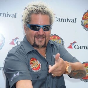 Guy Fieri à la conférence de presse Carnival Cruise Lines à New York, le 3 octobre 2011