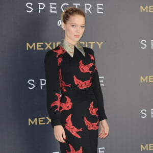 Léa Seydoux - Photocall du film "007 Spectre" à l'hôtel St.Regis à Mexico, le 1er novembre 2015.