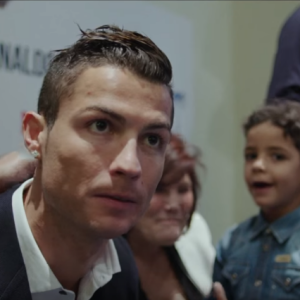 Image tirée du documentaire Ronaldo, sur Cristiano Ronaldo, le buteur du Real Madrid, en salles et en DVD le 9 novembre 2015