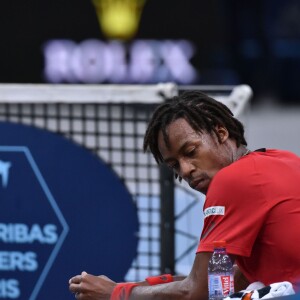 Gaël Monfils lors du BNP Paribas Masters à l'Accor Hotels Arena de Paris le 2 novembre 2015 ©Giancarlo Gorassini
