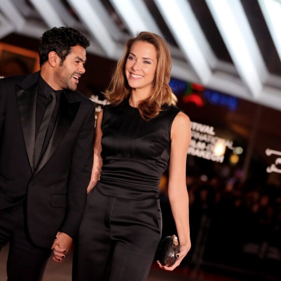 Jamel Debbouze et Melissa Theuriau - 13eme Festival International du Film de Marrakech le 1er décembre 2013.