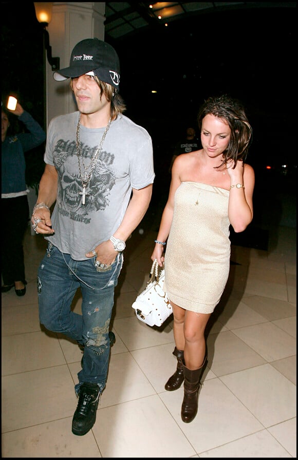 Britney Spears et Criss Angel ont passé la soirée ensemble, Los Angeles, le 15 août 2007