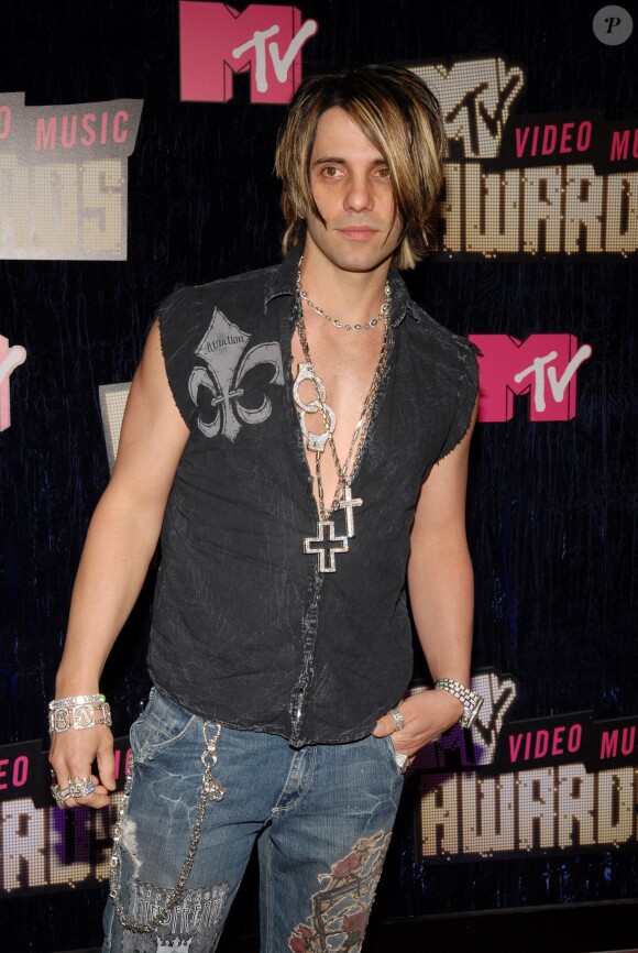 Criss Angel lors des MTV Video Music Awards à Las Vegas, le 9 novembre 2007
